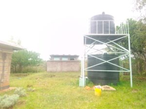 steel water tower construction in Kenya