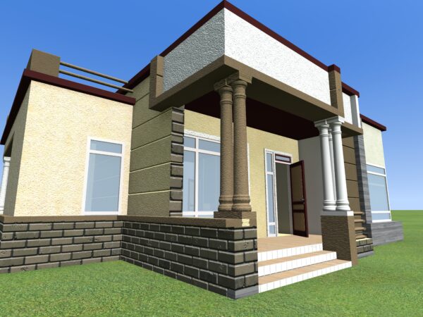 Buy 4 bedroom maisonette house plan