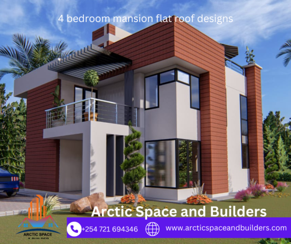 FLAT ROOF Designs in Kenya 0721 694 346